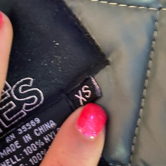 Alpha Industries Altitude Parka Hooded Jacket Coat Alaska Green Womens Size XS - Picture 7 of 12